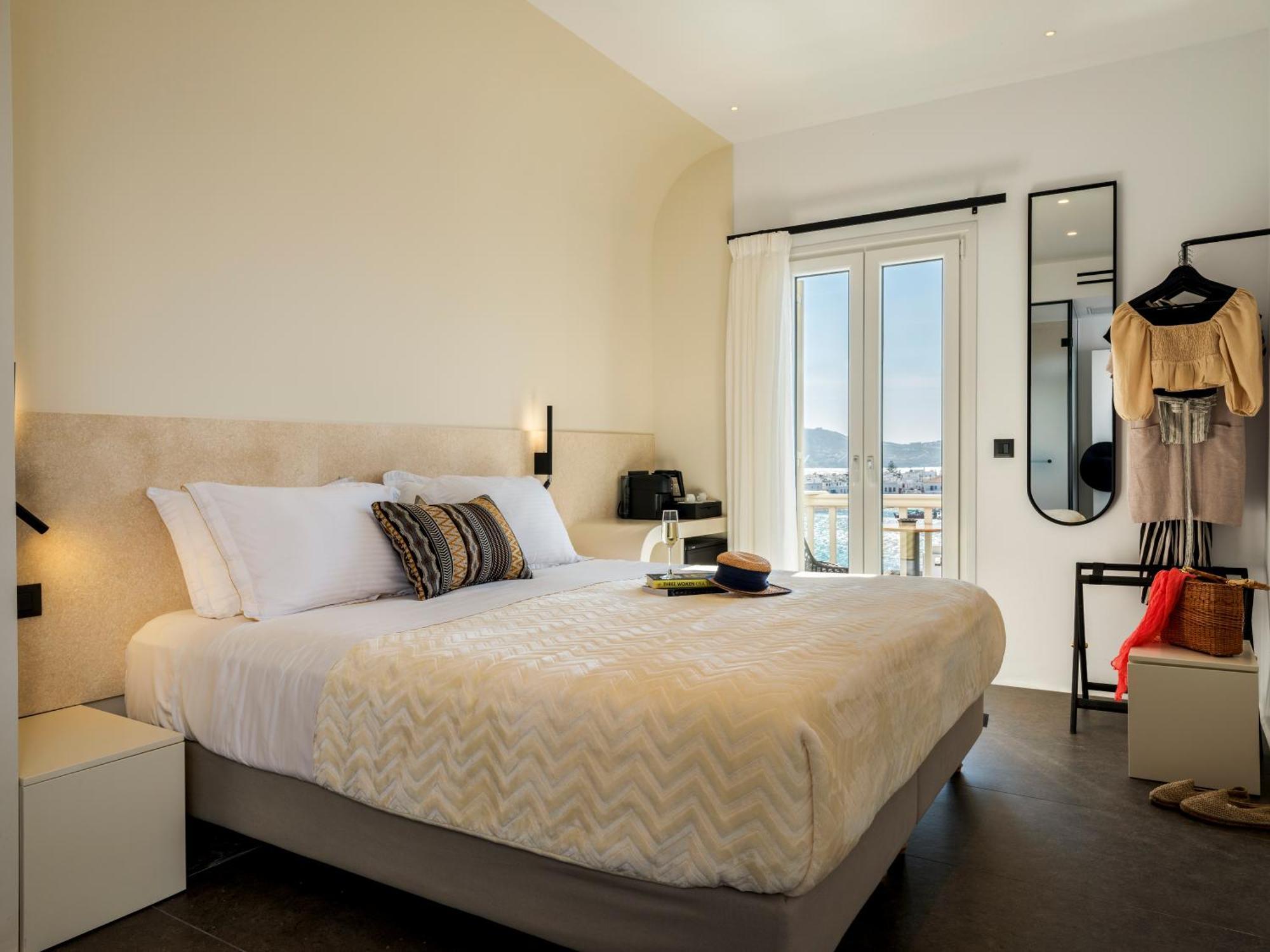 Yalos Hotel Sunset View Mykonos Town Private Rooms Exterior photo