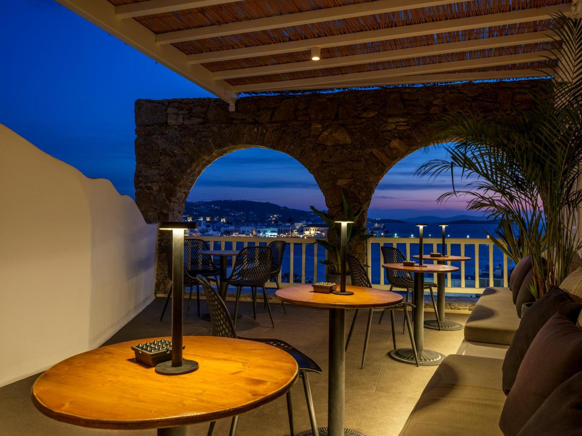 Yalos Hotel Sunset View Mykonos Town Private Rooms Exterior photo