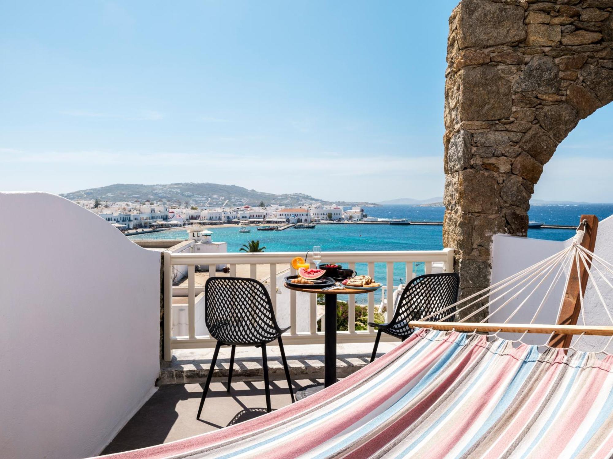 Yalos Hotel Sunset View Mykonos Town Private Rooms Exterior photo