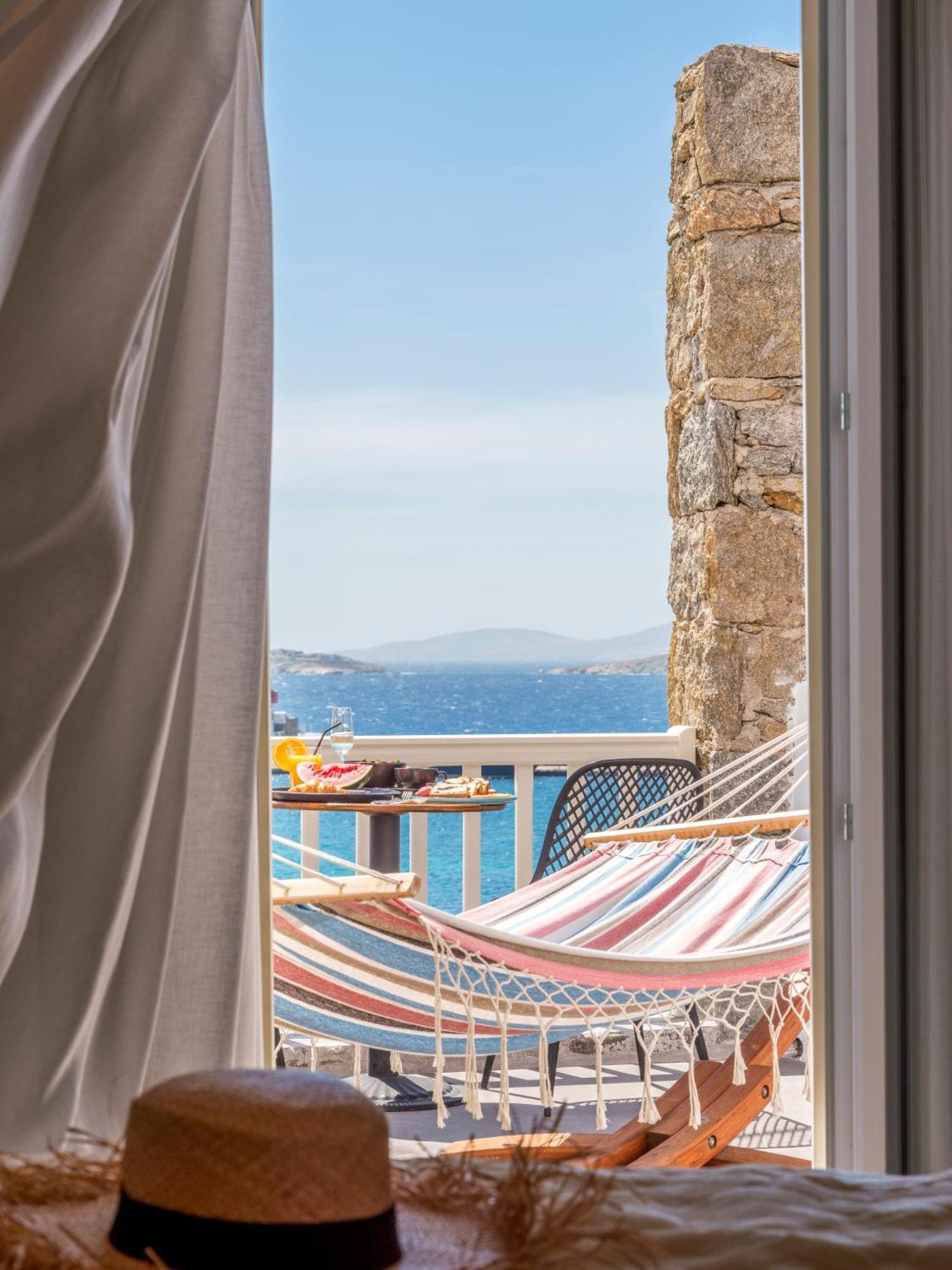Yalos Hotel Sunset View Mykonos Town Private Rooms Exterior photo