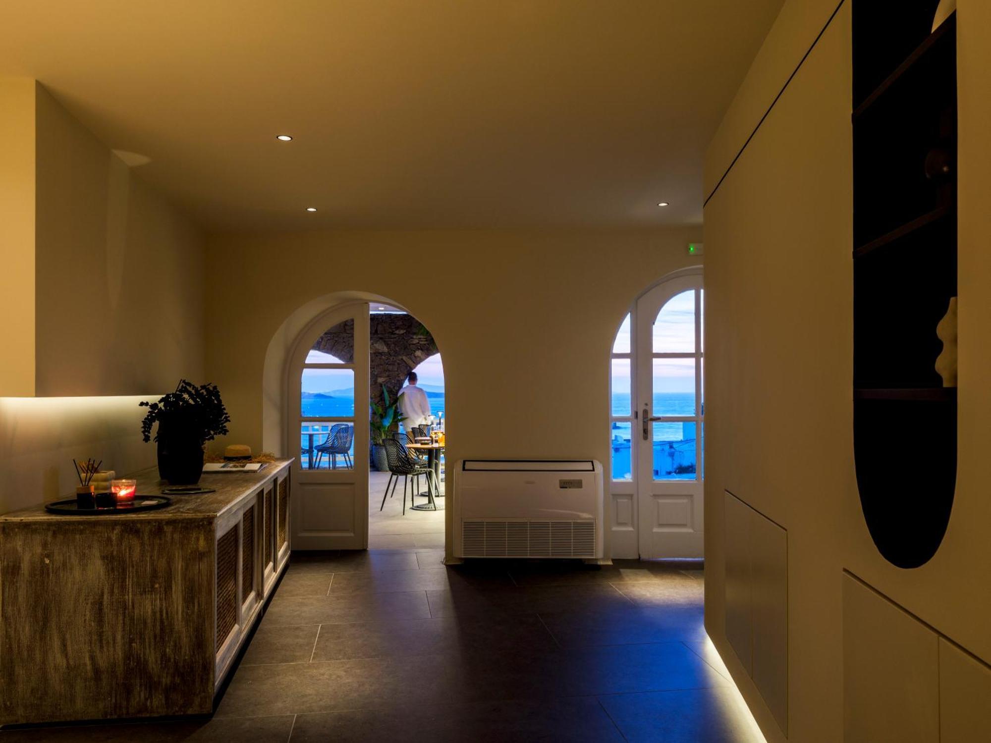 Yalos Hotel Sunset View Mykonos Town Private Rooms Exterior photo