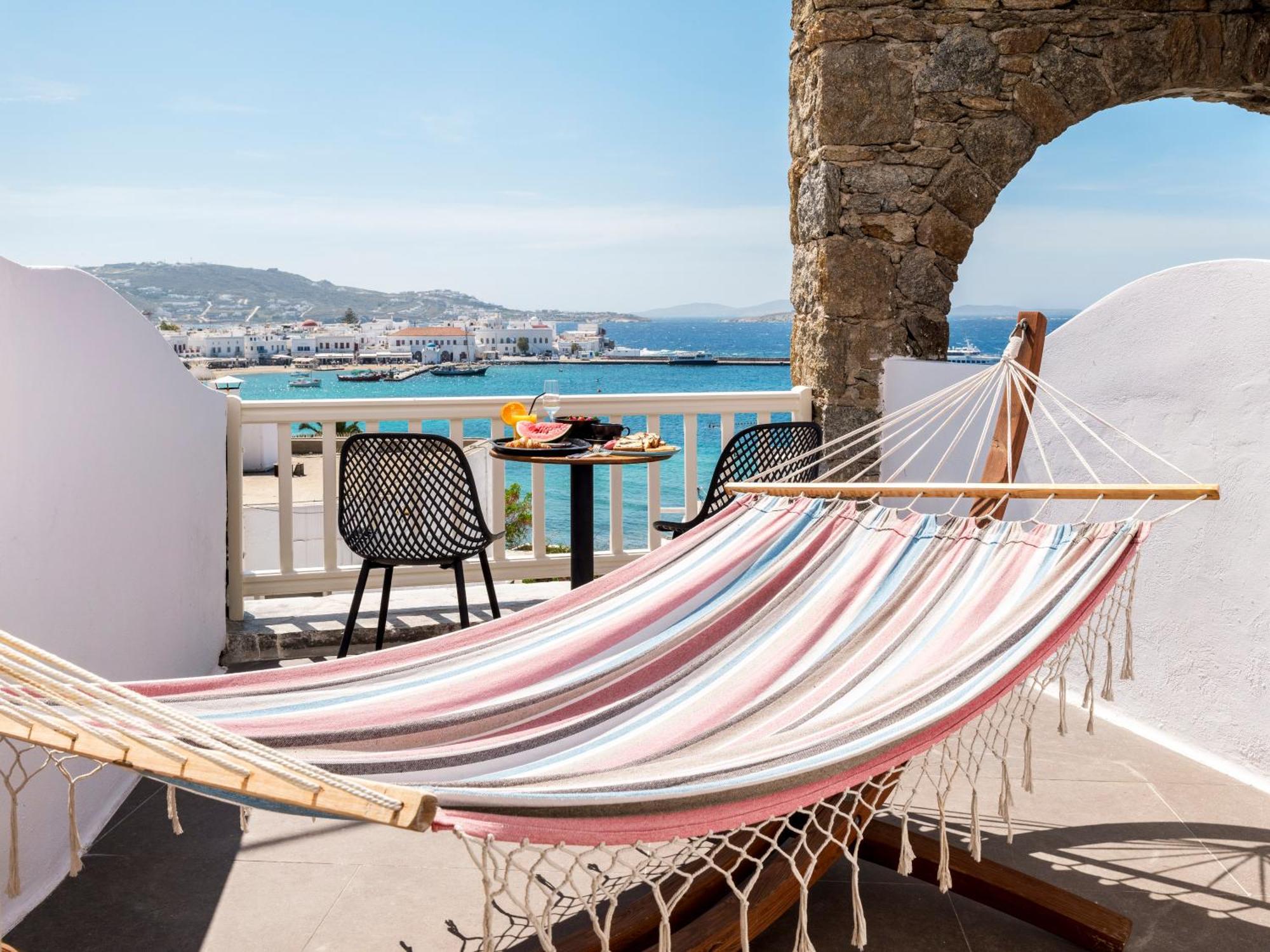 Yalos Hotel Sunset View Mykonos Town Private Rooms Exterior photo