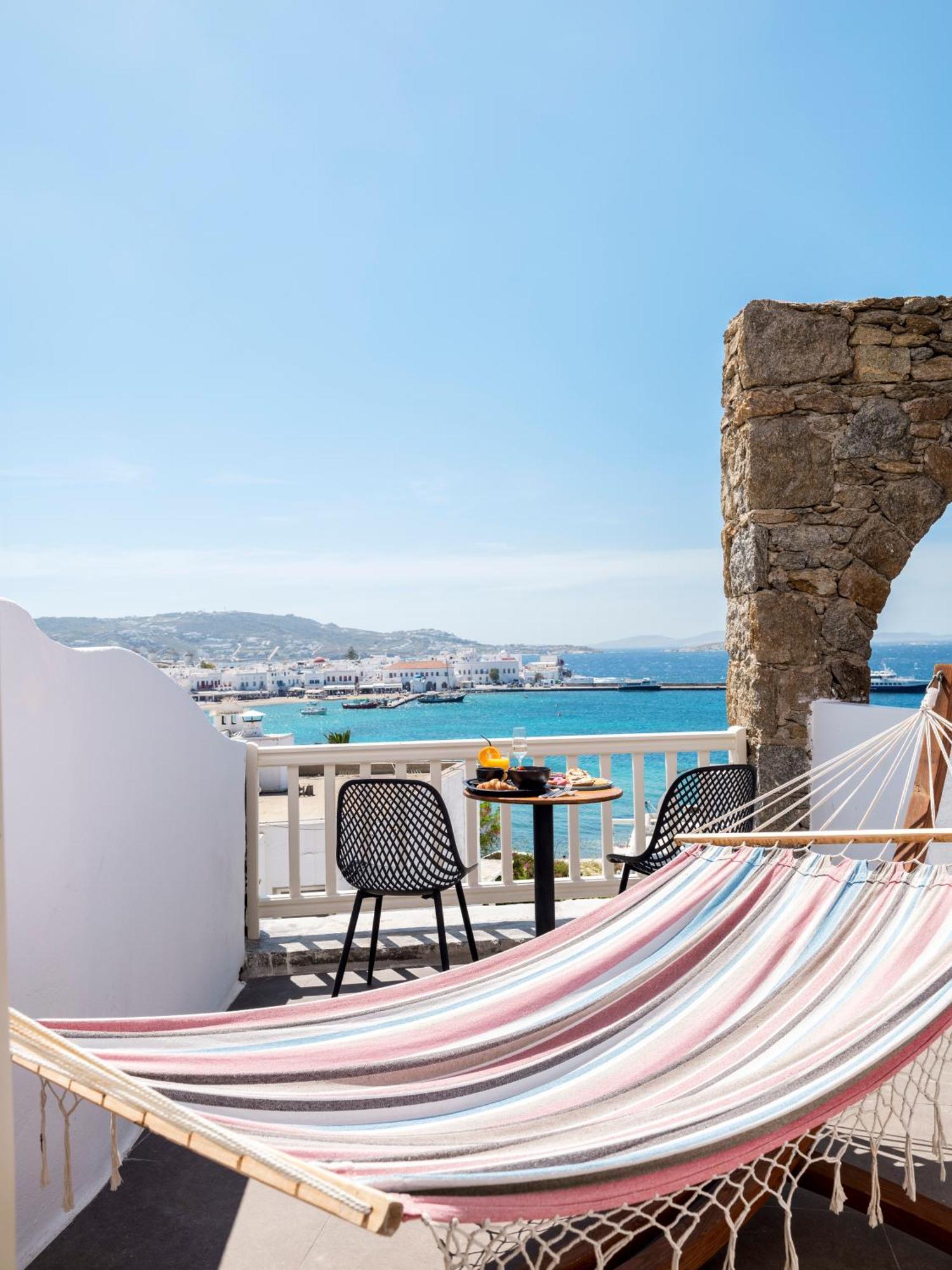 Yalos Hotel Sunset View Mykonos Town Private Rooms Exterior photo
