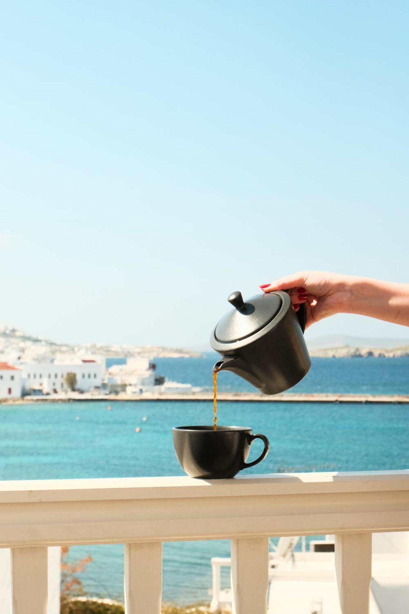 Yalos Hotel Sunset View Mykonos Town Private Rooms Exterior photo