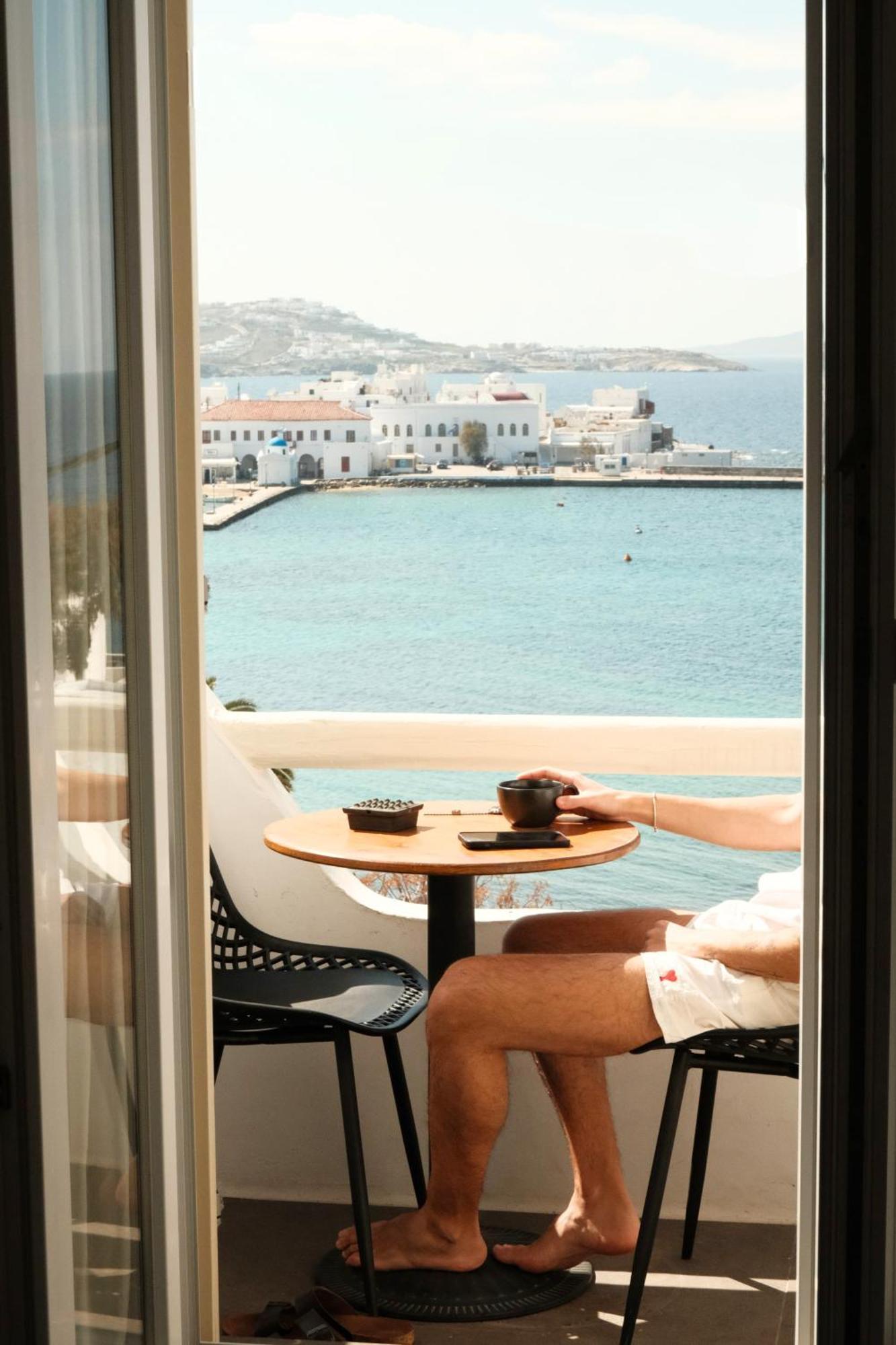 Yalos Hotel Sunset View Mykonos Town Private Rooms Exterior photo
